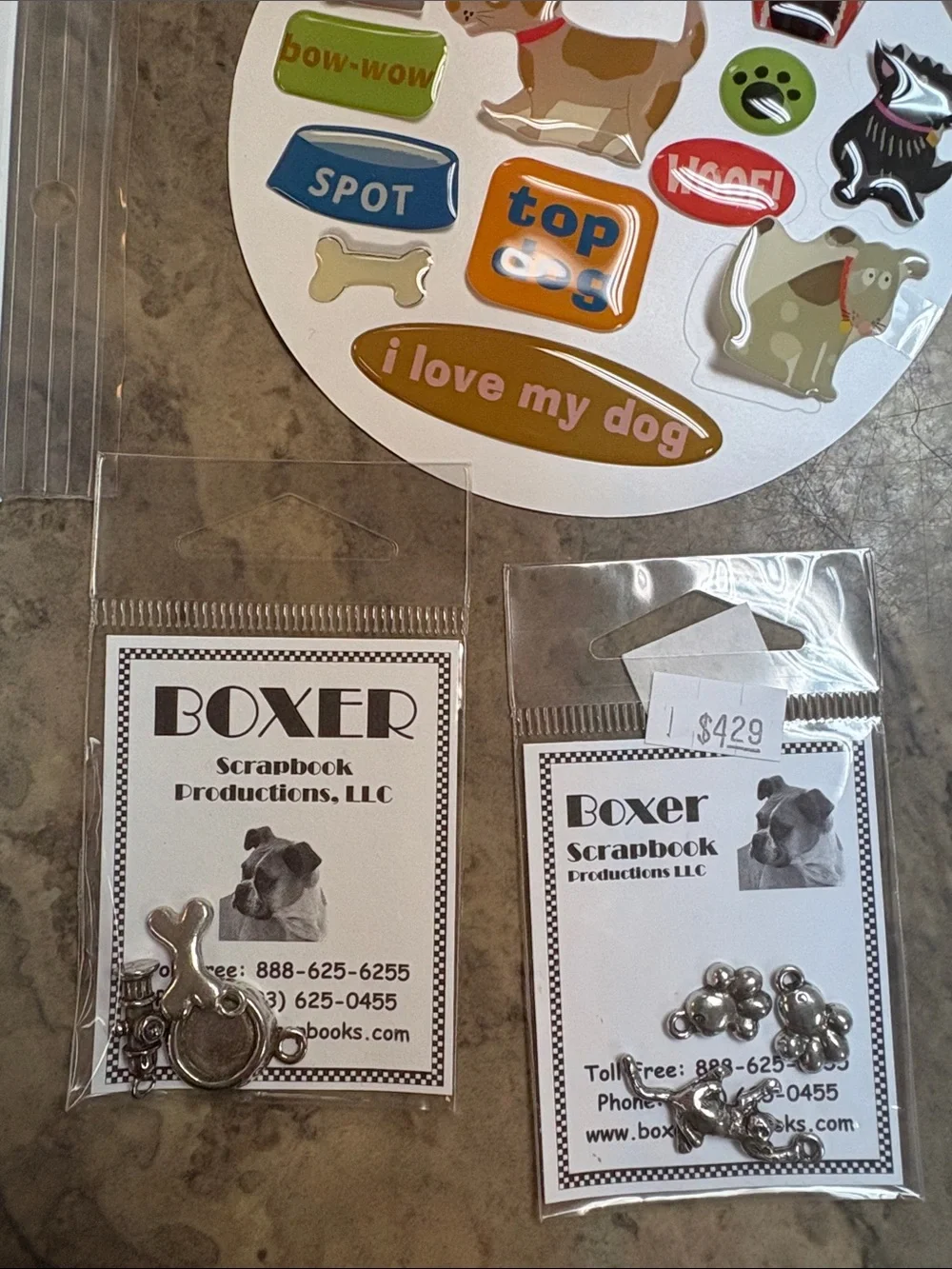 Scrapbooking pet theme bundle 40